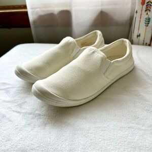 Mix 6 Classic Ivory Canvas Slip-Ons Size 8.5 39